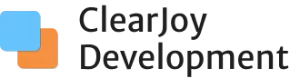 ClearJoy Development logo dark mode